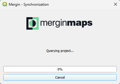 Mergin Maps Upload Progress