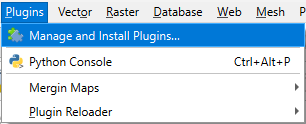 Plugins Menu