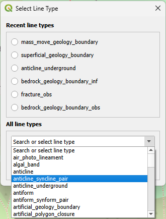 Select from drop-down